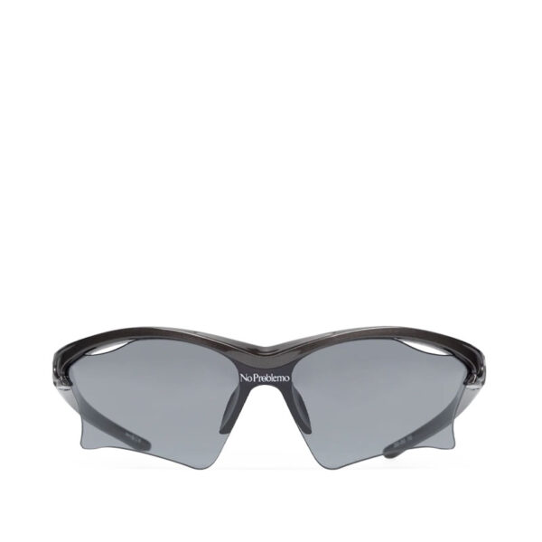 x LE SPECS Pluto Sunglasses - Silver Chrome / Smoke Tint