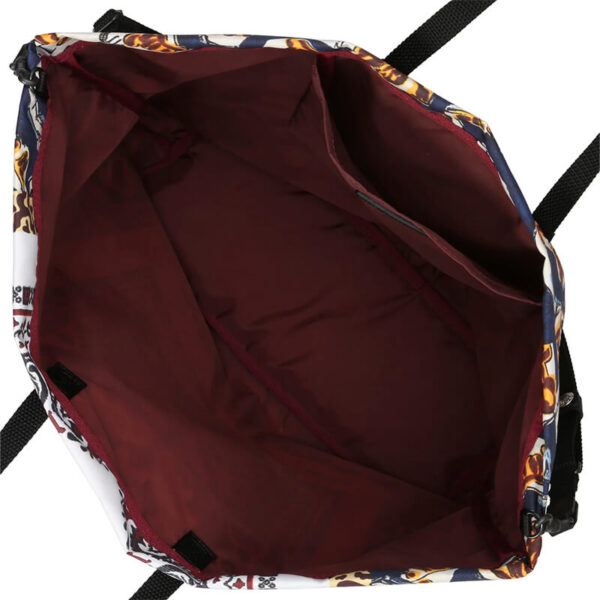 toga print tote bag white 2