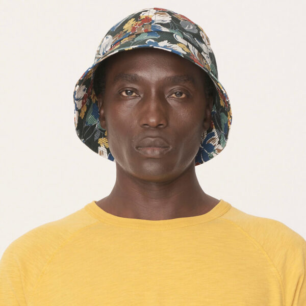 YMC Bucket Cotton Ripstop Hat – Floral Print